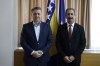 Speaker of the House of Representatives of the PA BiH dr. Denis Zvizdić met with the ambassador of the State of Palestine in BiH